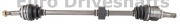 toyota (p) передняя полуось prius 1.5 (w2) 2003-09, l=920mm