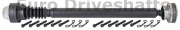 карданный вал шрус jeep grand cherokee 3.0 crd wk, l=810mm, 2x przegub 100mm 6x8mm