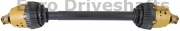 PTO Shaft Triangle Tube 27 x 94 + 32 x 76 l=1610mm, l1=1410mm, 6/6 spline 34.9mm/34.9mm (1 3/8
