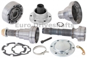 cv joint(25-100) h-32mm, toyota, vw middle CV joint, +shafts to weld on + flange, tube 64mm, rav4 ii
