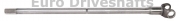 front driveshaft długa 35 x 93.3, l=970mm,splines : 33, jcb 4cx