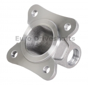 flange yoke 25 x 63.8 100mm, sae 65mm, 4x10.5mm (67x67), h-40mm, fiat, mitsubishi
