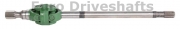 driveshaft with double joint 30 x 83 l=892mm, splines : 14-19, john deere oe: al161317, 733.06.611.03