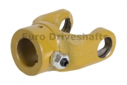 Keyway Yoke  27 x 74.6 hole diameter 35mm, keywey 10mm h-92mm, zabezpieczenie kołek 12mm