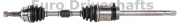 nissan primera (p) front driveshaft p12 2.0/2.2 di (m.t.), l=990mm