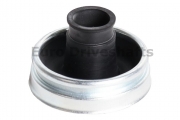 пыльник z blachą 72mm mitsubishi a=72mm, b=24mm, guma stożek, zagniatana (mi330)