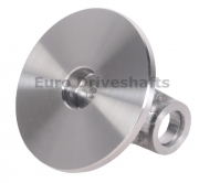 flange yoke 27 x 81.8 120mm, without bolt holes, without spigot, central hole 30x16mm, h-57mm