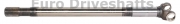 front driveshaft długa 28.5 x 71, l=650mm, splines : 19 śtube  37.3mm, podtoczenie 40mm, john deere