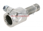 PTO SHAFT ADAPTOR FEMALE & MALE  20 splines 44.4mm (1 3/4