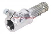 PTO SHAFT ADAPTOR FEMALE & MALE  6 splines 34.9mm (1 3/8