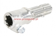 PTO SHAFT ADAPTOR FEMALE & MALE  6 splines 34.9mm (1 3/8