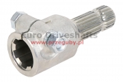 PTO SHAFT ADAPTOR FEMALE & MALE  6 splines 44.4mm (1 3/4