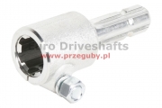 PTO SHAFT ADAPTOR FEMALE & MALE  6 splines 44.4mm (1 3/4