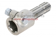 PTO SHAFT ADAPTOR FEMALE & MALE  6 splines 44.4mm (1 3/4