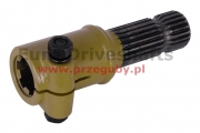 PTO SHAFT ADAPTOR FEMALE & MALE  6 splines 34.9mm (1 3/8
