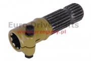 PTO SHAFT ADAPTOR FEMALE & MALE  8 splines 38mm (1 1/2