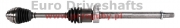 bmw (p) front driveshaft 1 (f40), 2 (f45/f46), x1 (f48), x2 (f39), mini cooper (f54) 2.0 d (m.t.), l=930mm