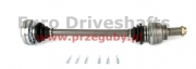 bmw (l,p) rear driveshaft (100mm) 5 (e39) 2.2/2.5/2.8, l=620mm