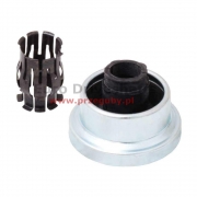 Boot with metal collar 88mm audi a=88mm, b=26mm, conical boot, without bolt holes, końcowa, (btc353a), koszyk w setie