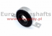 bmw 35mm x 160mm (14) center bearing alu 1 (e81/82/87/88) 3 (e90/91/92/93 f30/31), h=54/19mm, górna płaszczyzna uszu w osi łożyska, łożysko ntn