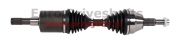 jeep (l) front driveshaft cherokee (kk) / dodge nitro 3.7/4.0/2.8 crd awd, l=612mm
