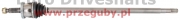 jeep (p) front driveshaft grand cherokee (wj) 1999-2004, z blokadą quadra drive, l=1020mm
