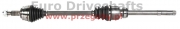 citroen (p) front driveshaft berlingo 2018-->, peugeot partner/rifter/308, opel combo e 1.2 puretech/1.5 bluehdi 130 km (m.t.), l=935mm