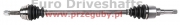 citroen (p) front driveshaft c-elysee 1.2 puretech/1.6 vti, peugeot 301 1.2 puretech/1.6 vti (m.t.), l=877mm