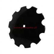 disc harrow diameter  610mm, 10 tooth, hole square  32mm, thickness 5mm