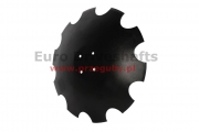 disc harrow diameter  560mm, 10 tooth, 4 holes 13mm (69x97), thickness 4mm
