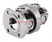 Double Joint 30.2 x 92 h-150mm, tube 63.5 x 2.4mm, 128mm sae 69.9 mm, hole 4x12mm (61x73)