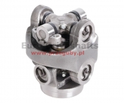 Double Joint jeep 27 x 92 h=104mm, tube 76.2 x 1.64mm