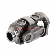 Double Joint 27 x 81.8 h=147.5, 98.7 din 50.8, threaded holes (53.5x53.5), tube 50.8 x 2.4mm