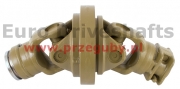 Double Joint 32x106.3 / 36x89 h=118 l=390 d=180, 20 splines 44.4mm (1 3/4