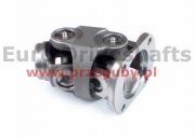 Double Joint 30.2 x 92 h=158mm, 125mm, din 79.4, tube 63.5 x 2.4mm, (76,5x76,5), 4x11,8mm