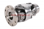 Double Joint 27 x 74.6 spicer 120mm din 75, 8x10mm (39x39), h=181mm, tube 63.5 x 2.4