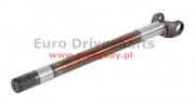 front driveshaft długa 23.8 x 61.3, l=422mm, splines : 22 śtube  29.8mm, podtoczenie 2x 30mm, carraro