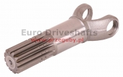 front driveshaft krótka 27 x 70, l=189mm, 12 splines śtube  43.4mm, zatoczenie 44.9mm, case, new holland