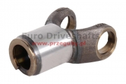 front driveshaft krótka 27 x 70, l=88mm, 21 splines, podtoczenie 46mm, case ih, john deere