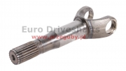 передняя полуось krótka 27 x 71, l=198mm, 22 шлицевой конецy śr.29.6mm, podtoczenie 34.9mm, case, new holland, massey