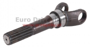 front driveshaft krótka 27 x 71, l=205mm, 16 splines śtube  30mm, podtoczenie 35/45mm, massey ferguson