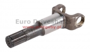 front driveshaft krótka 27 x 81.8, l=200mm, 14 splines śtube  31.5mm, podtoczenie 42mm, new holland, case