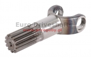 front driveshaft krótka 30.2 x 81.8, l=175mm, 12 splines ś 43.9mm, podtoczenie 45mm, renault, claas