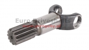 front driveshaft krótka  30 x 81.8 l=185mm, 12 splines śtube  43.9mm, podtoczenie 45mm, new holland, case, volvo