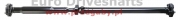 propshaft rear bmw 3 (f34 gt), l=1605mm, l1=920mm, 2x Rubber coupling 96mm