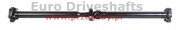 propshaft rear bmw, l=1327mm, l1=664mm, 2x Rubber coupling 96mm