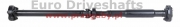 propshaft rear bmw, l=1408mm, l1=763mm, 2x Rubber coupling 105mm
