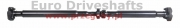 propshaft rear bmw, l=1622mm, l1=738mm, 2x Rubber coupling 105mm
