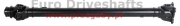 propshaft front bmw x3 (f25), x4 (f26), l=734mm, flange 4x8mm + wielokeywey 27 splines
