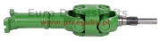 driveshaft john deere series 8000, 7c 4hwd, lz=720mm, 27 splines, oe: re586742, re574235, re337655, re336722,shaft śtube  30.65mm